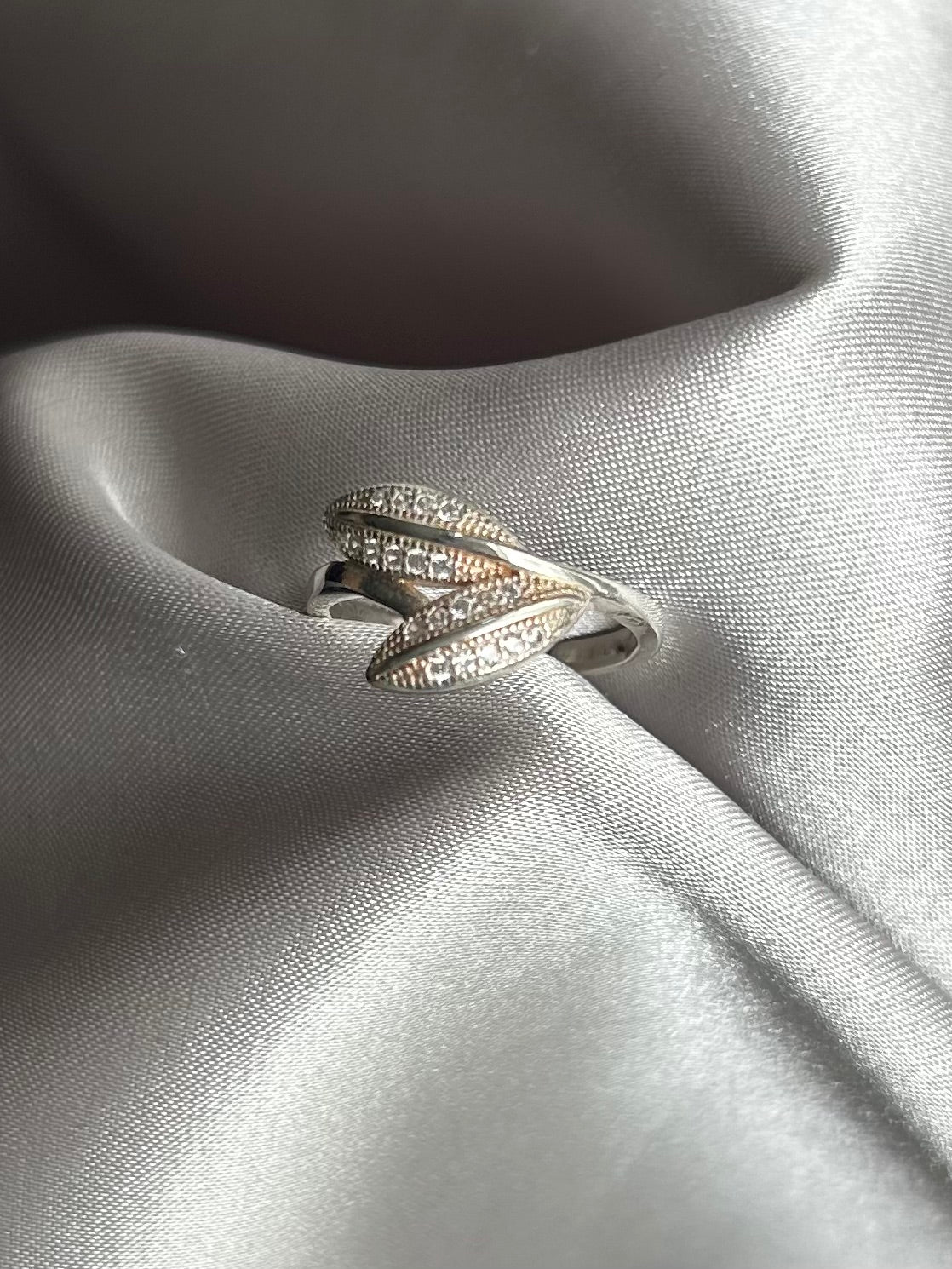 Anillo Meñique Hoja