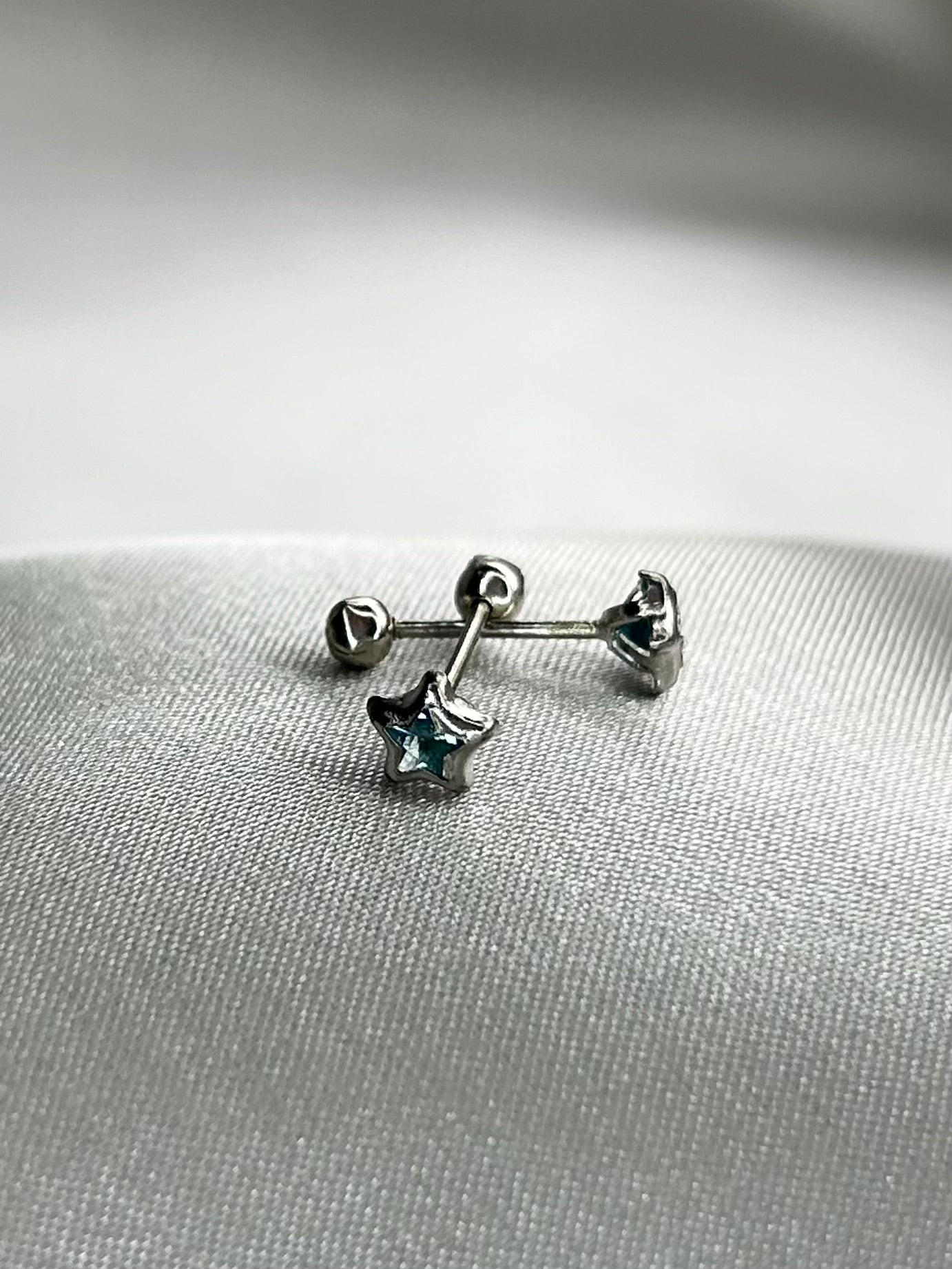 Broqueles Estrella Zirconia