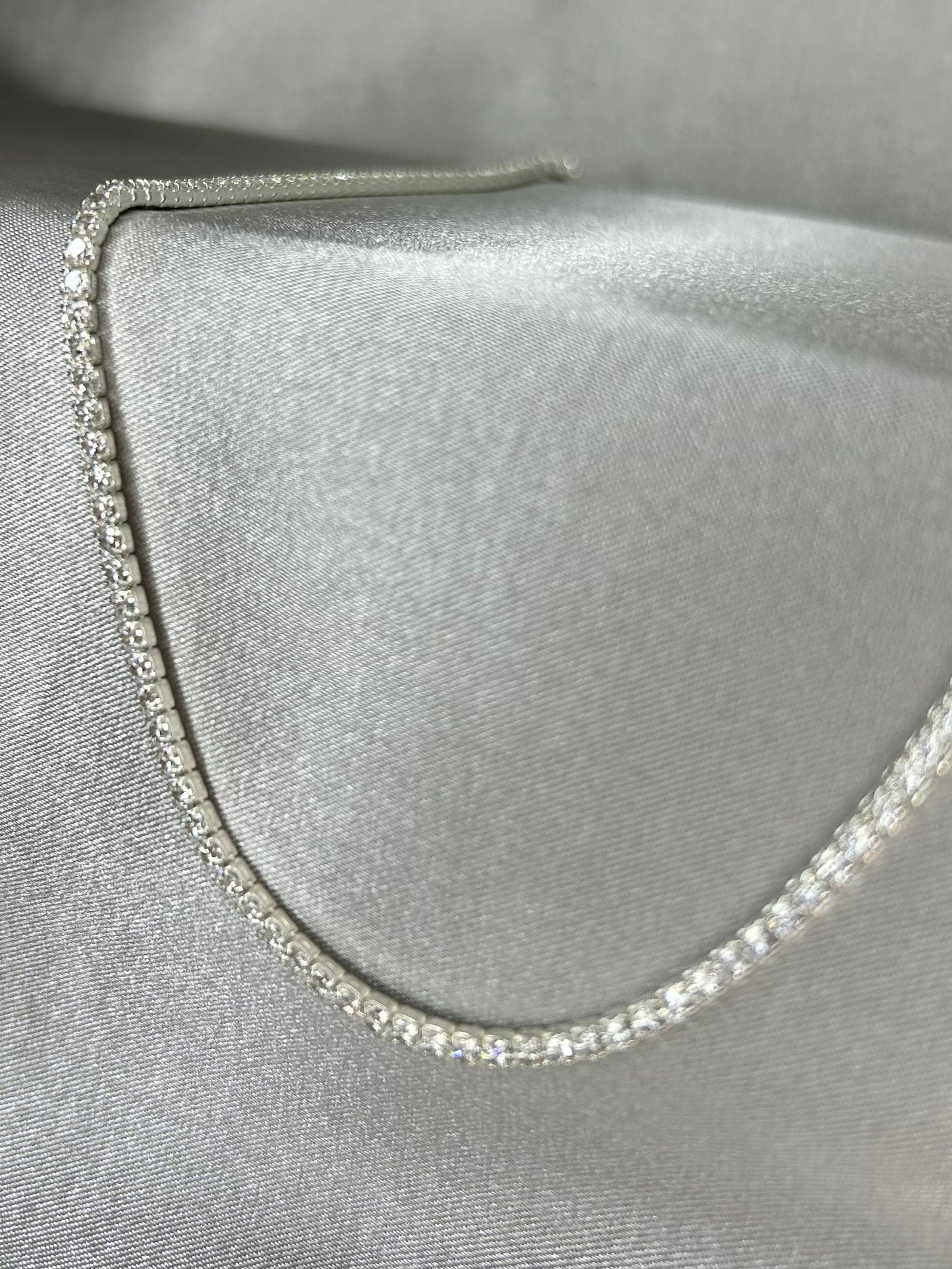 Choker Tenis Blanco