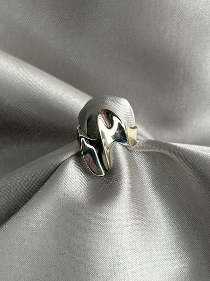Anillo Onda Doble