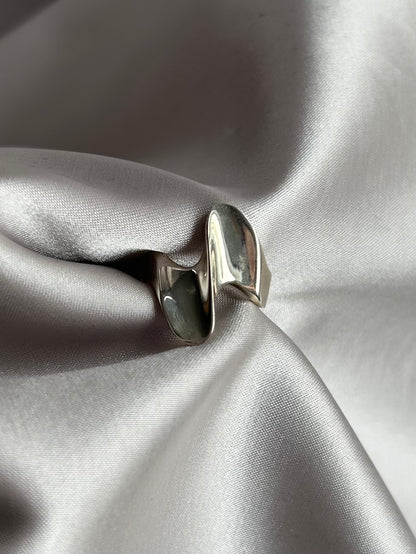 Anillo Onda Doble