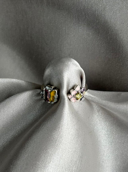 Anillo Ajustable Flores