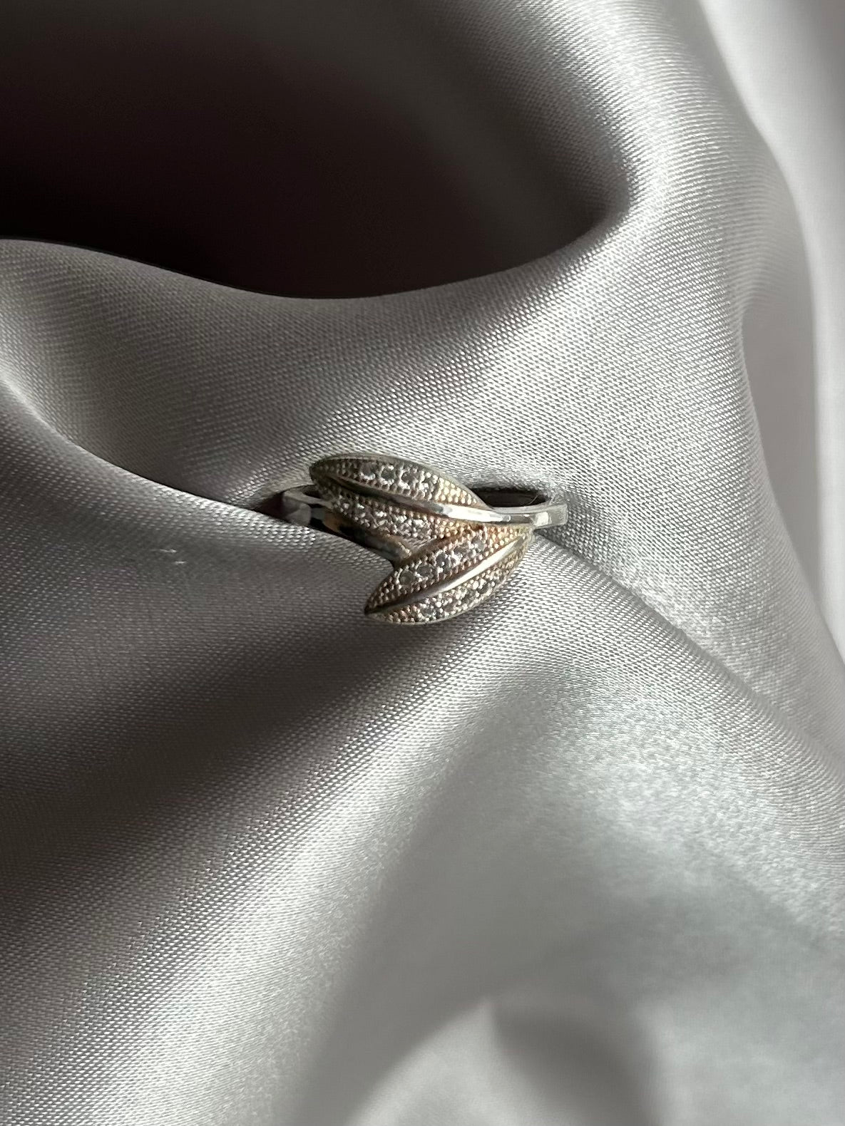 Anillo Meñique Hoja