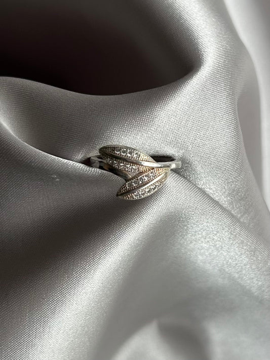 Anillo Meñique Hoja