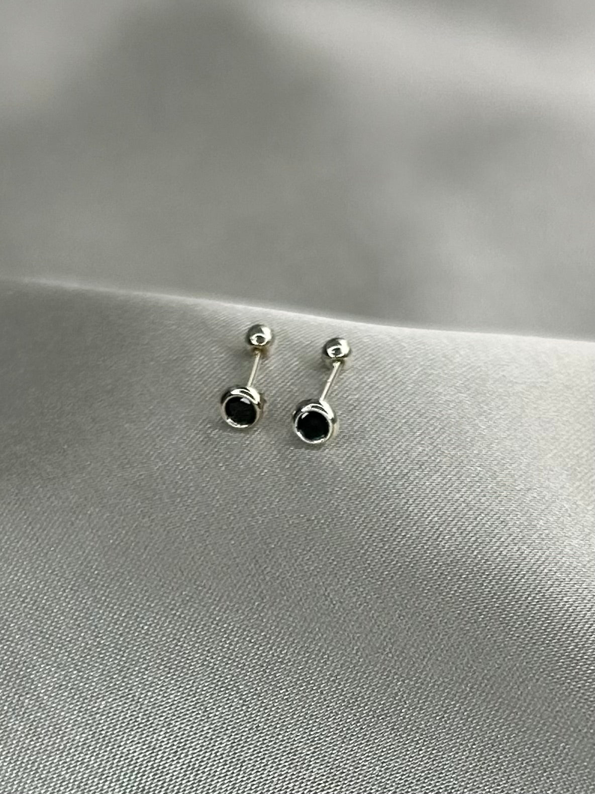 Broqueles Zirconia Negra