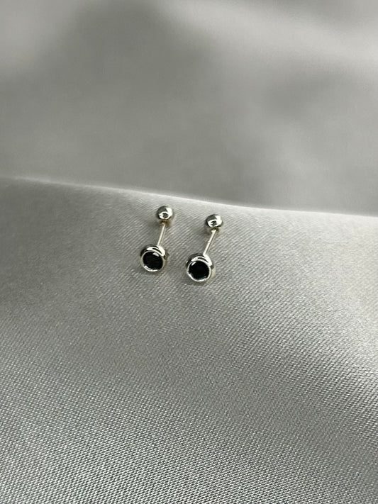 Broqueles Zirconia Negra