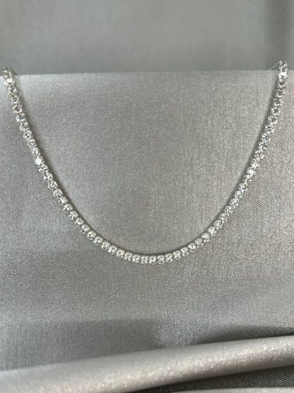 Choker Tenis Blanco