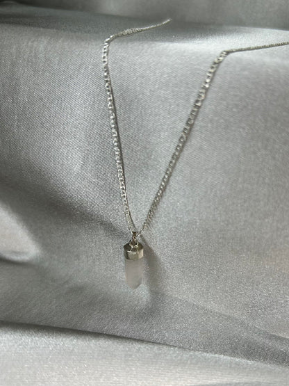 Collar Cuarzo Blanco