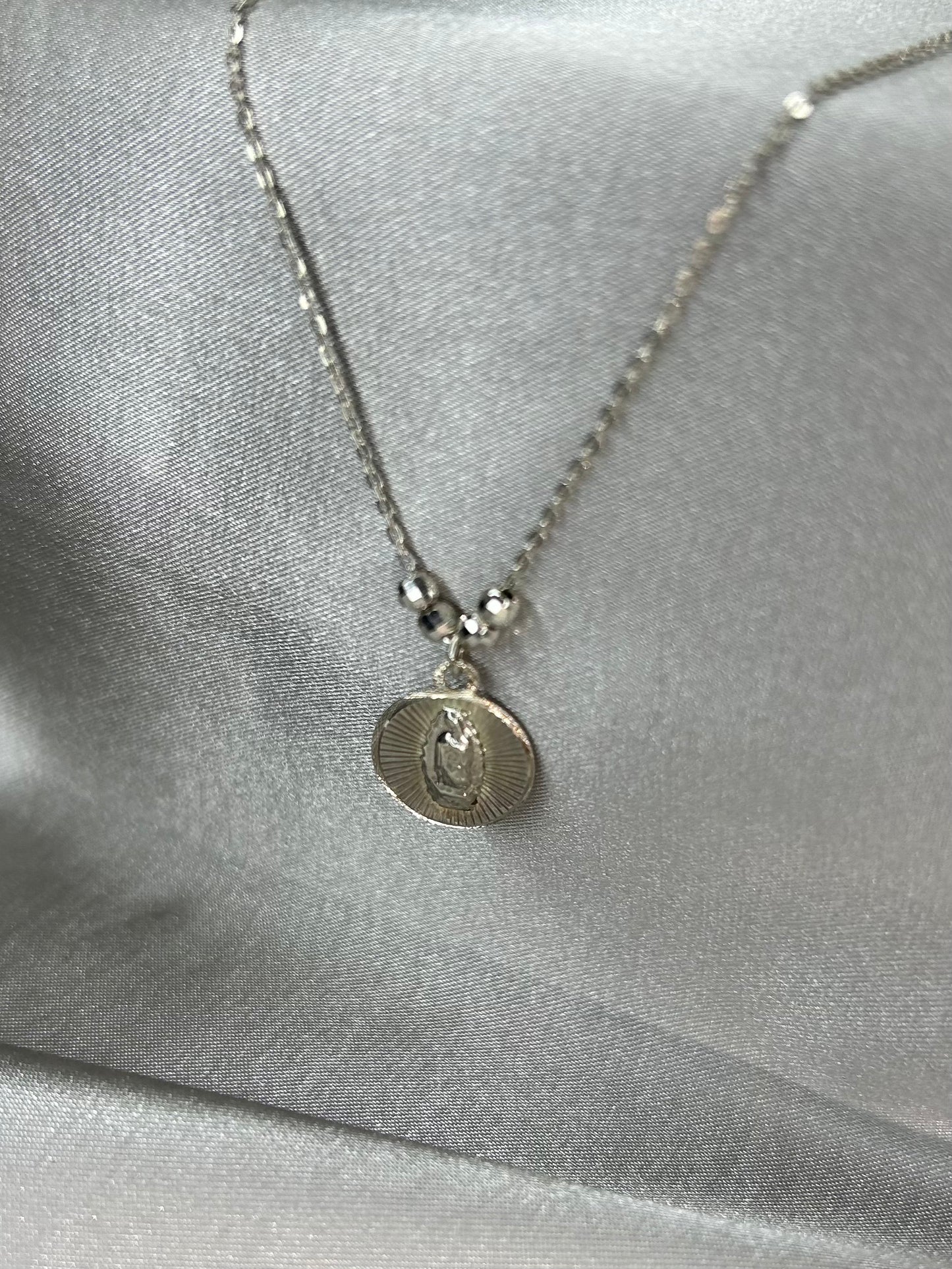 Collar Medalla Virgen