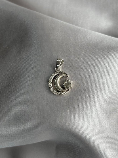Dije Luna y Estrella