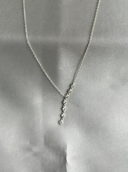 Gargantilla con Zirconias Colgantes