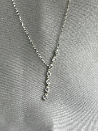 Gargantilla con Zirconias Colgantes
