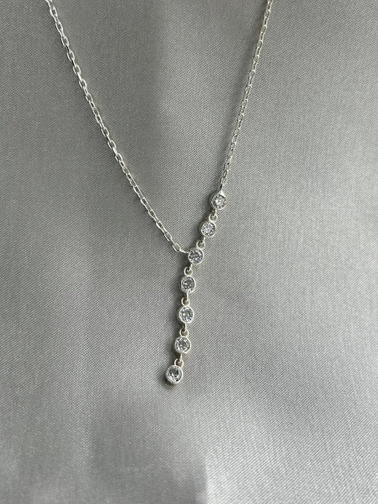 Gargantilla con Zirconias Colgantes