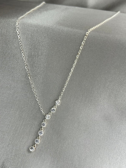 Gargantilla con Zirconias Colgantes