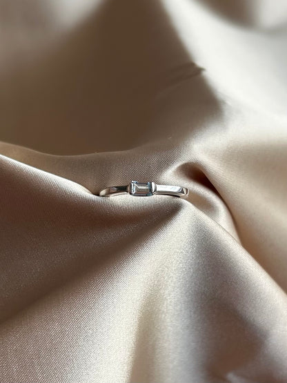 Anillo Aguamarina